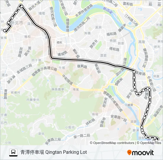 930 Bus Line Map