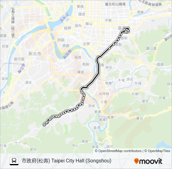935 Bus Line Map