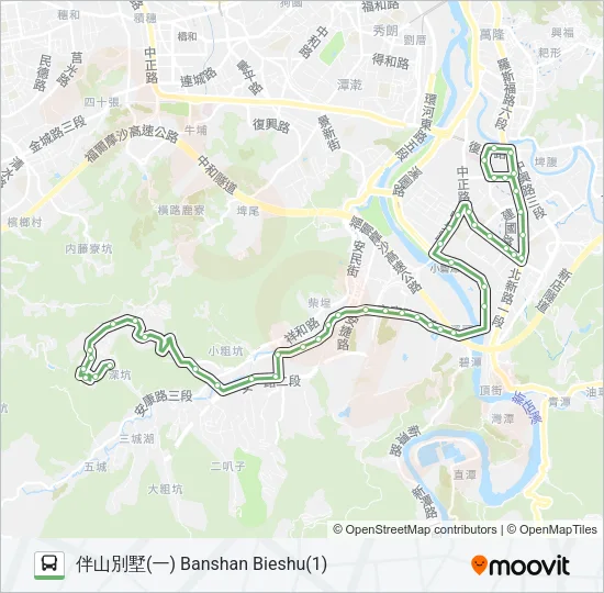 綠15 Bus Line Map