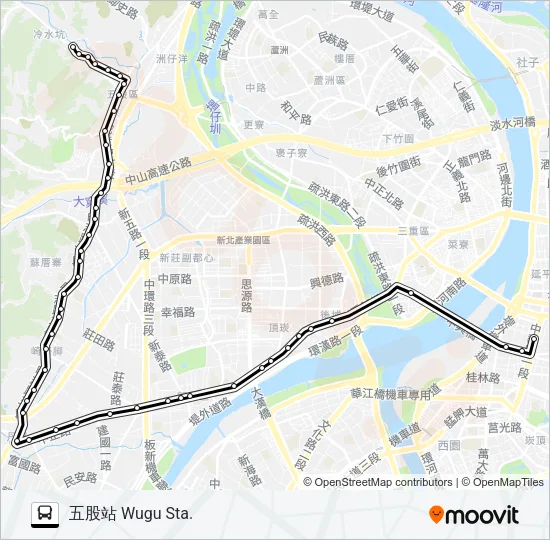 巴士637的線路圖