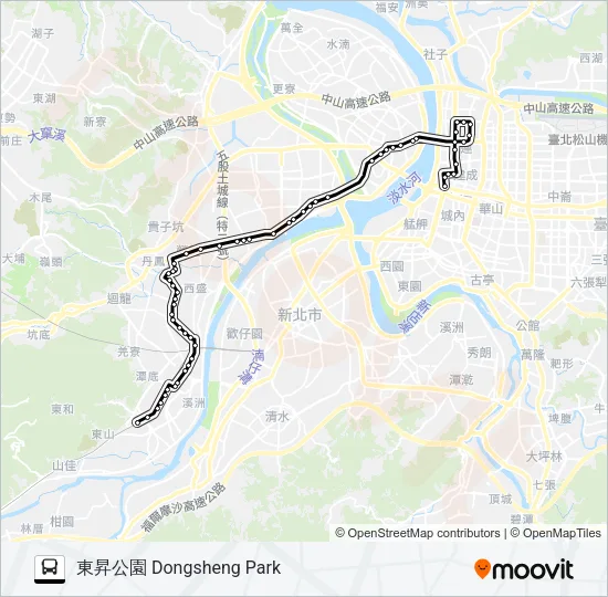 巴士639的線路圖
