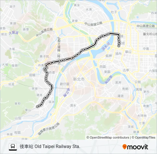 巴士639的線路圖