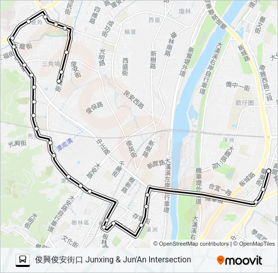 巴士712的線路圖