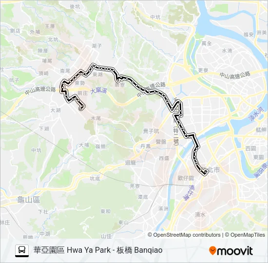 786 Bus Line Map