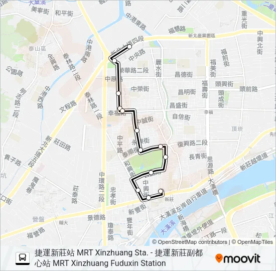 960 Bus Line Map