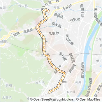橘26 Bus Line Map