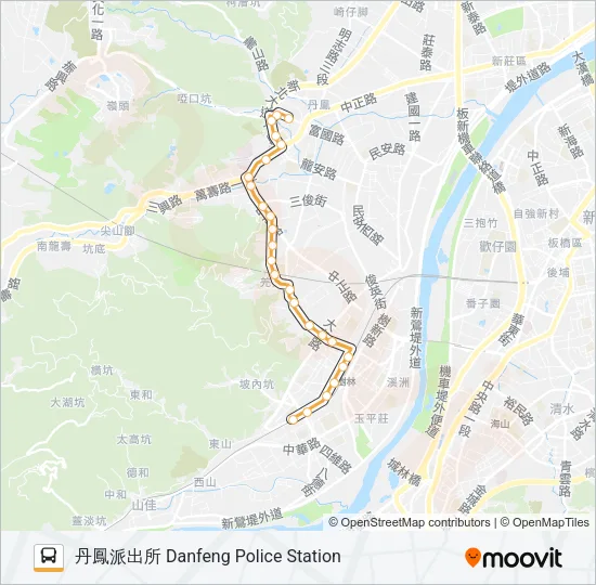 橘26 Bus Line Map