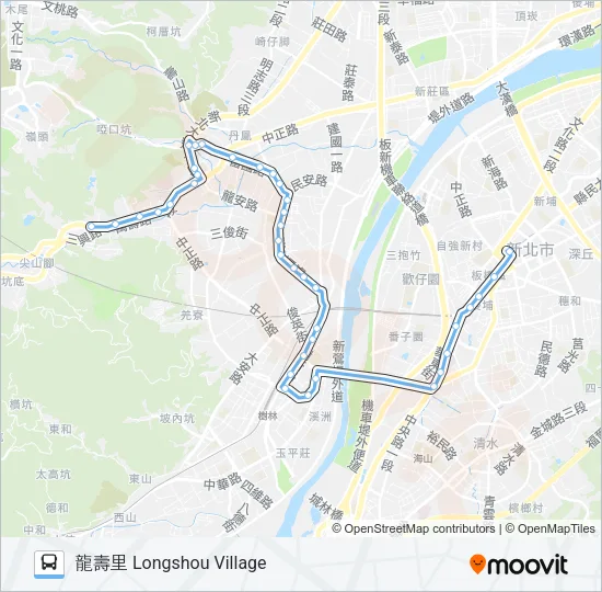 藍37 Bus Line Map