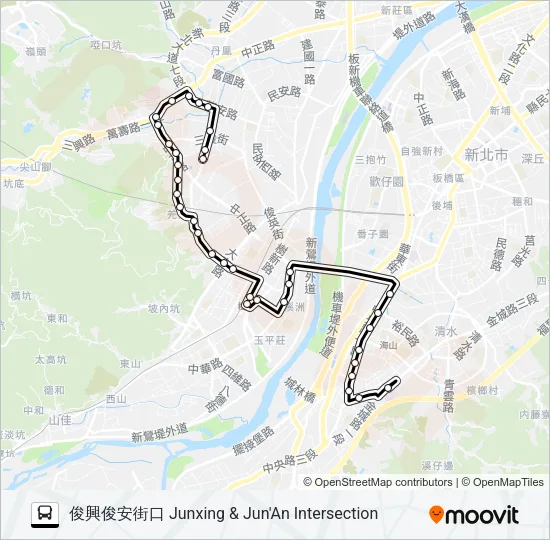 712副 Bus Line Map