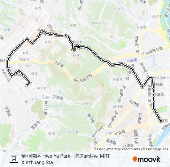 786區 Bus Line Map