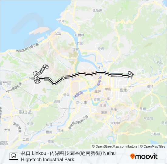 946副 Bus Line Map