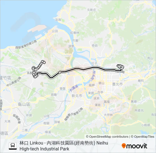 946副 Bus Line Map