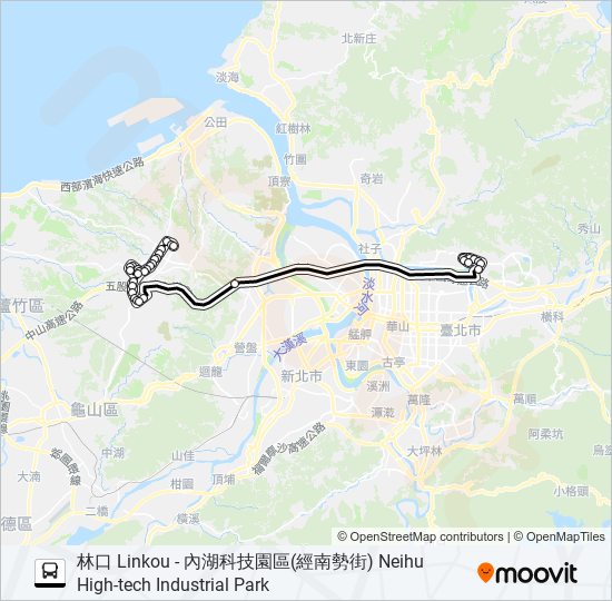 946副 bus Line Map