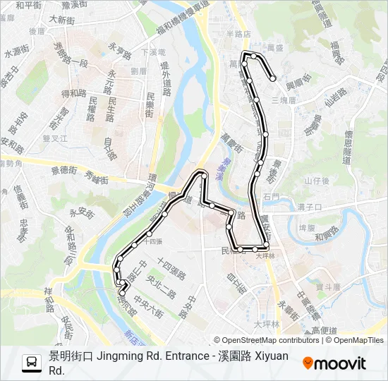 290副 Bus Line Map