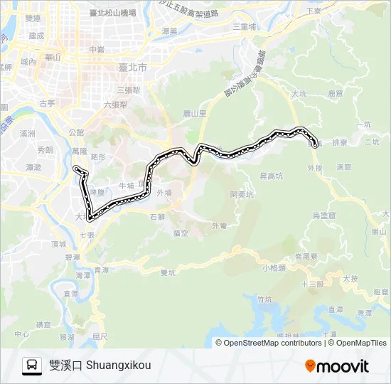 819副延 Bus Line Map
