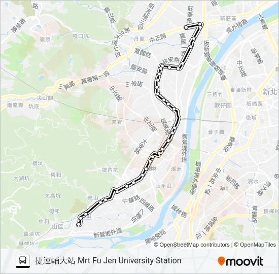 800 Bus Line Map