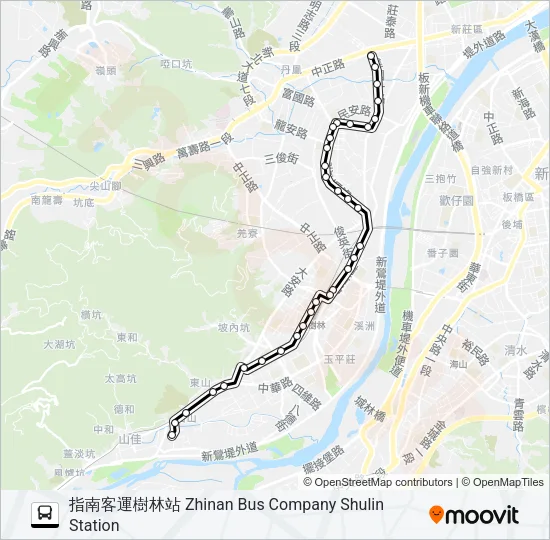 800 Bus Line Map
