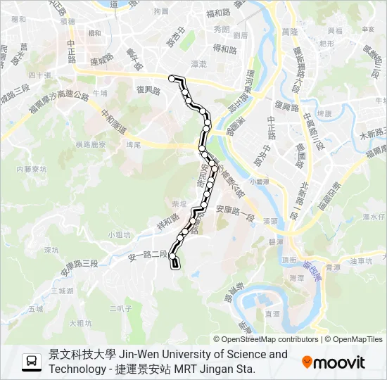 897區 Bus Line Map
