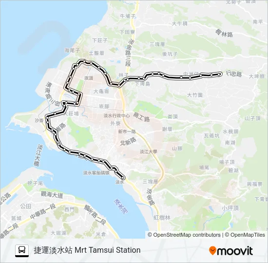 巴士870的線路圖