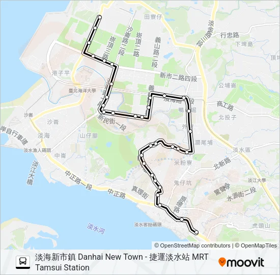 巴士894的線路圖