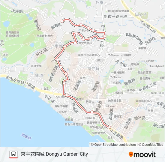 紅36 Bus Line Map