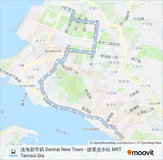藍海2 Bus Line Map
