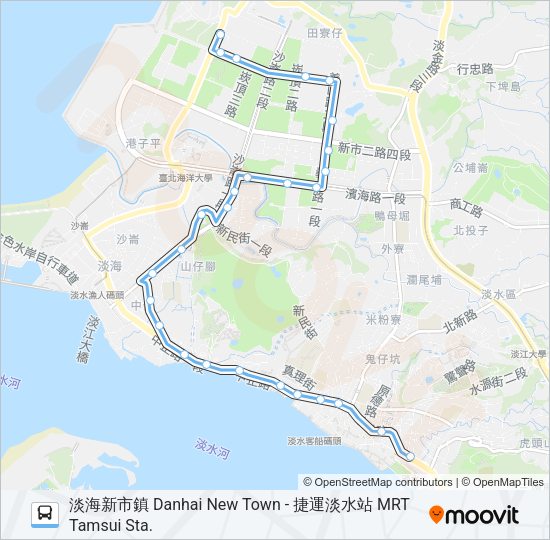 藍海2 Bus Line Map