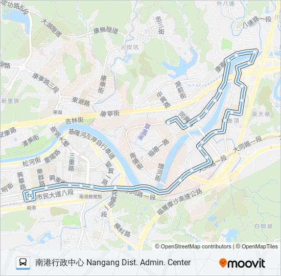 藍39 bus Line Map