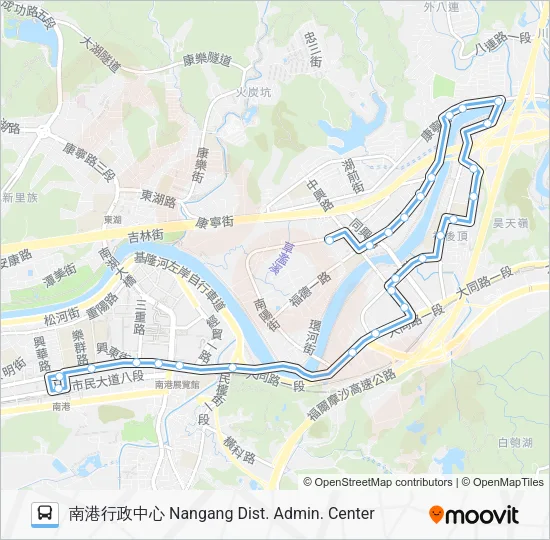 藍39 Bus Line Map