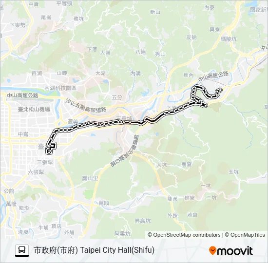 678 Bus Line Map