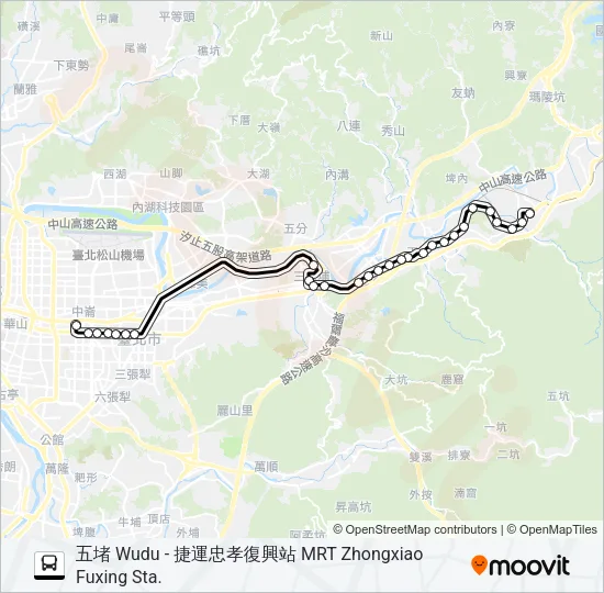 919 Bus Line Map