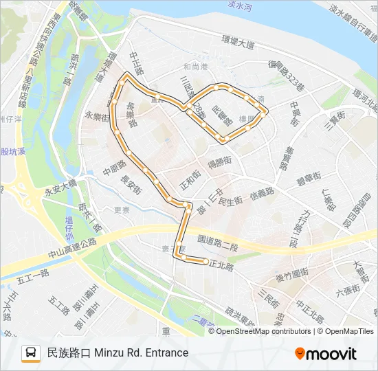 橘16  Line Map
