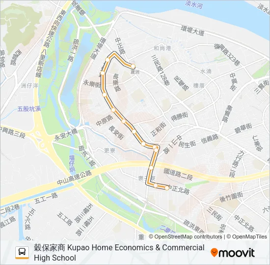 橘16  Line Map
