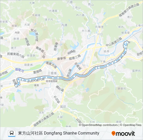 藍15  Line Map