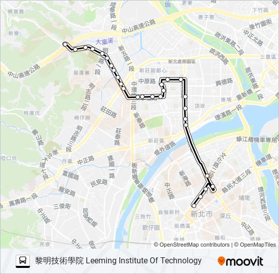 918區 bus Line Map