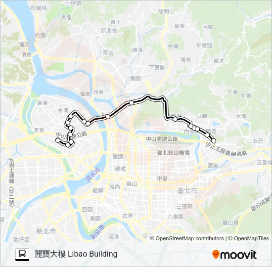三重-內科去  Line Map