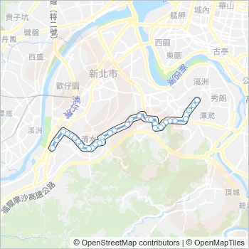 藍41 Bus Line Map