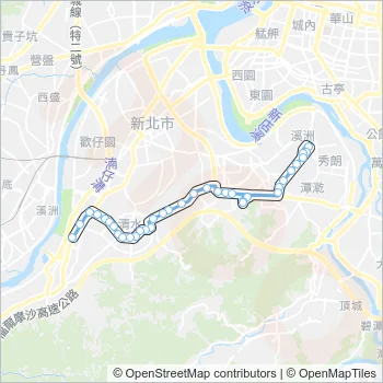 藍41 Bus Line Map