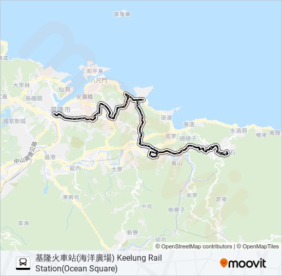 788去海科館 bus Line Map