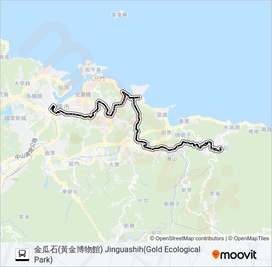 788去海科館 bus Line Map