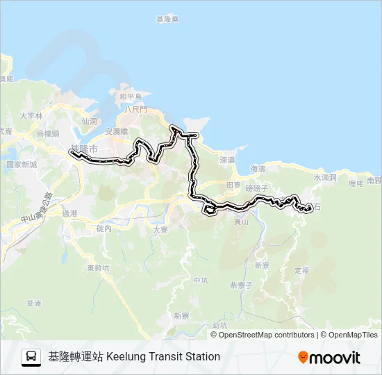788去海科館 Bus Line Map