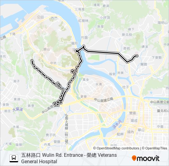 583五林路口 bus Line Map