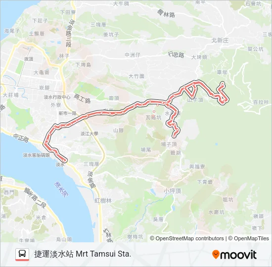 F103 Bus Line Map