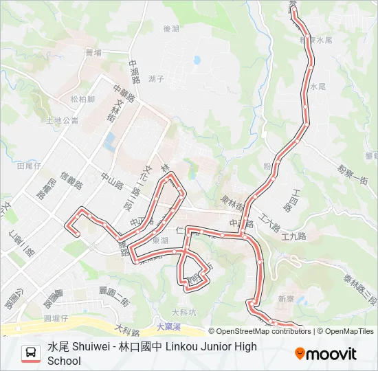 F233 Bus Line Map