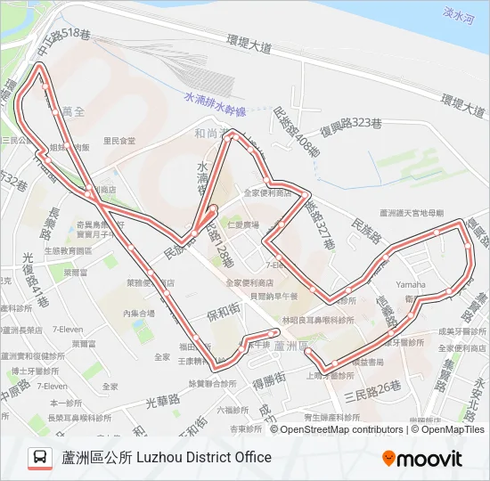 F312 Bus Line Map