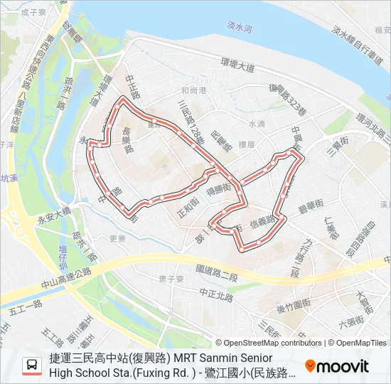 F320 Bus Line Map