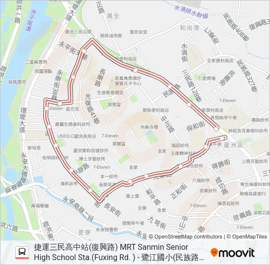 F320 Bus Line Map