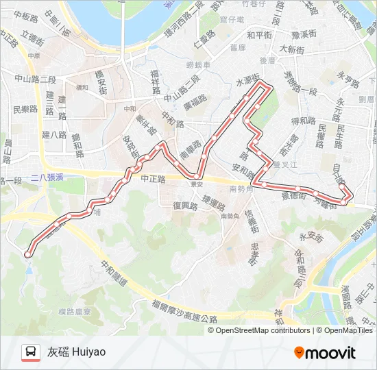 F513 Bus Line Map