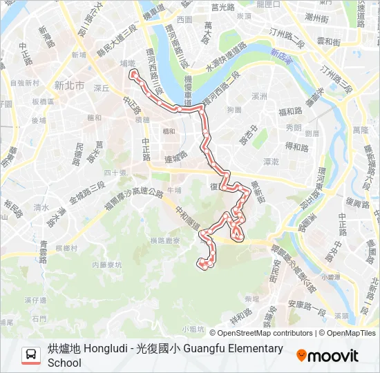 F512副 Bus Line Map