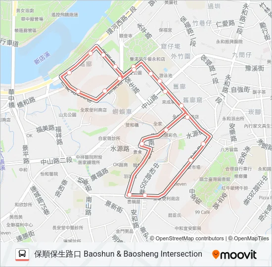 F523 Bus Line Map